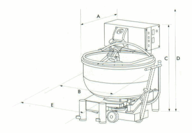 removable bowl fork mixer specification