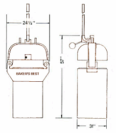 automatic divider dimensions